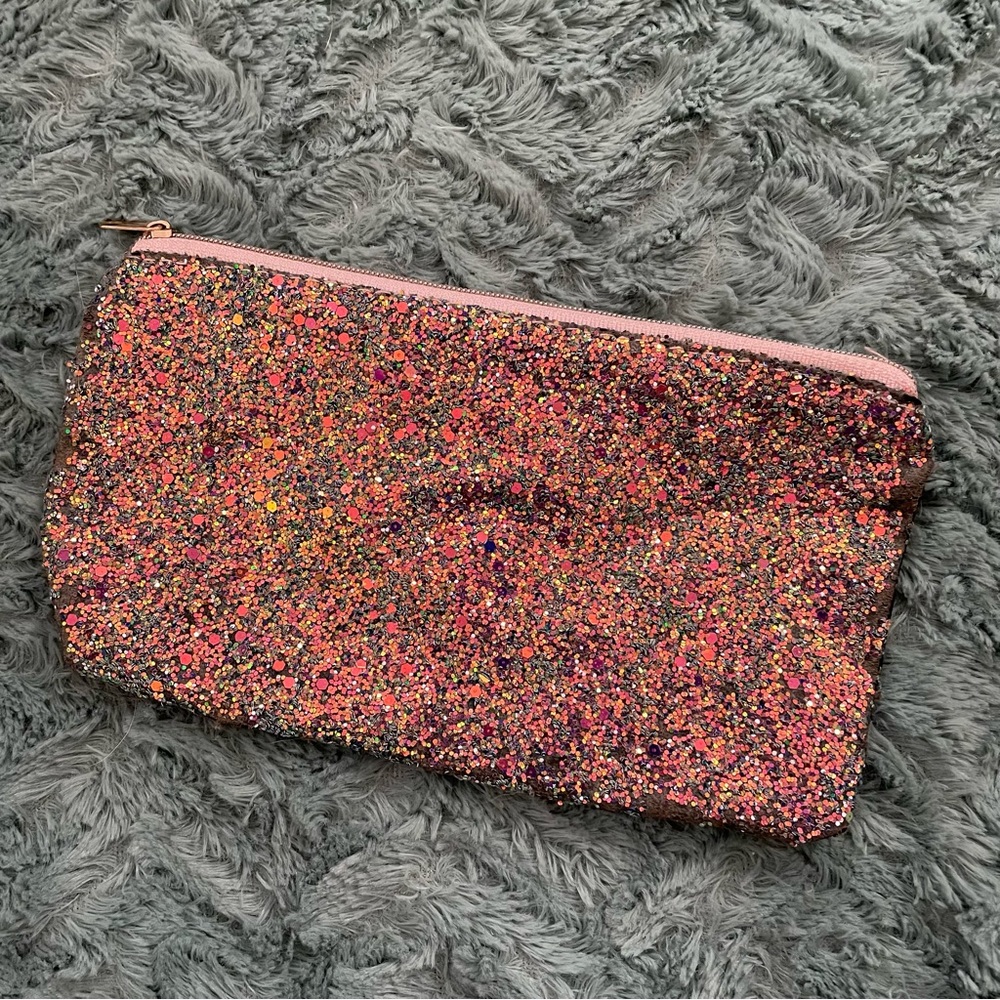 Small Sparkly Cosmetics / Toiletries Bag